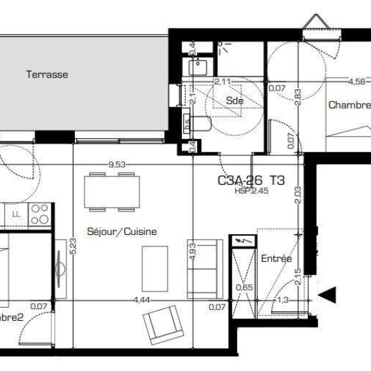  Annonces VALRAS PLAGE : Apartment | BEZIERS (34500) | 65 m2 | 235 800 € 