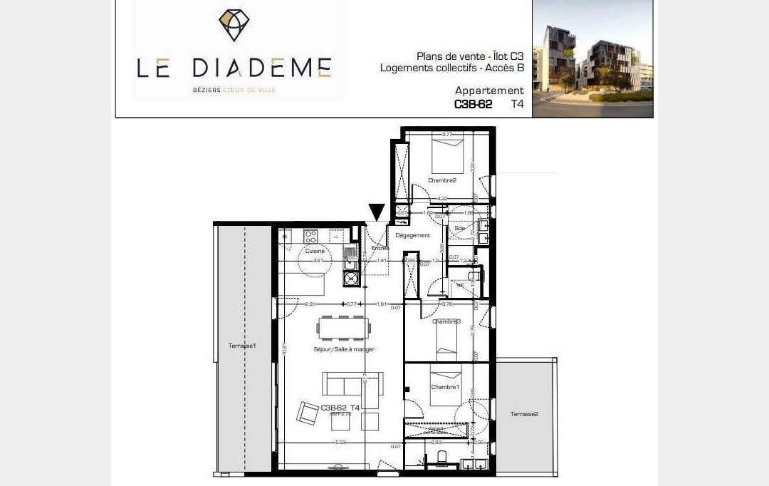 Annonces VALRAS PLAGE : House | BEZIERS (34500) | 115 m2 | 432 300 € 