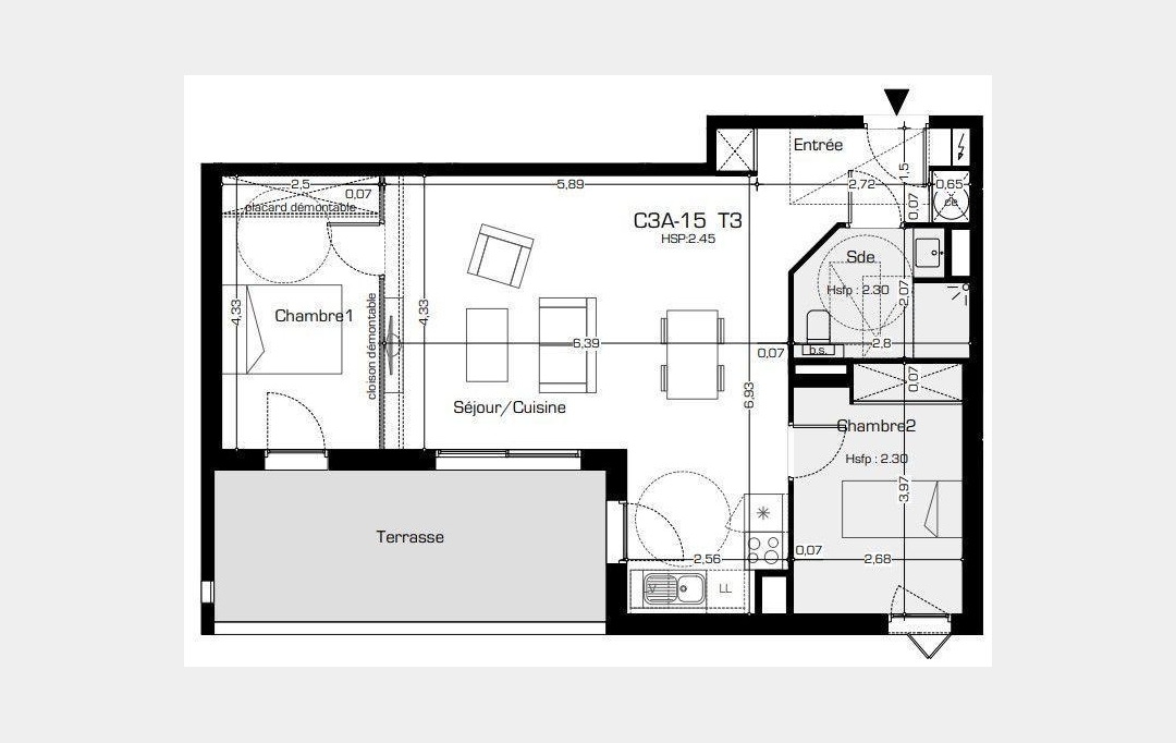 Annonces VALRAS PLAGE : Apartment | BEZIERS (34500) | 65 m2 | 233 500 € 