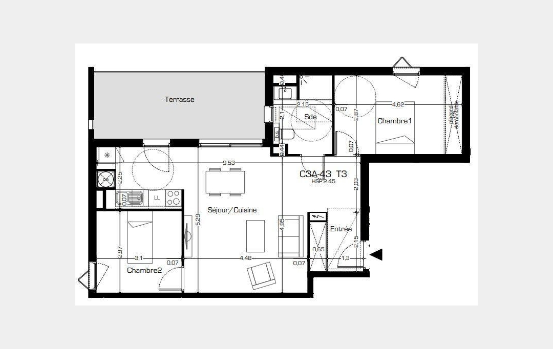 Annonces VALRAS PLAGE : Appartement | BEZIERS (34500) | 66 m2 | 248 500 € 