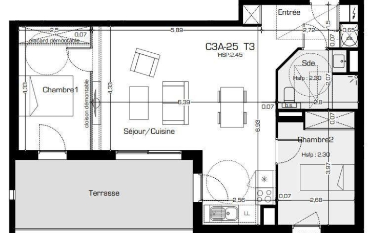  Annonces VALRAS PLAGE Appartement | BEZIERS (34500) | 65 m2 | 238 500 € 